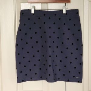 *FINAL PRICE *Joules ladies navy polka dot skirt.